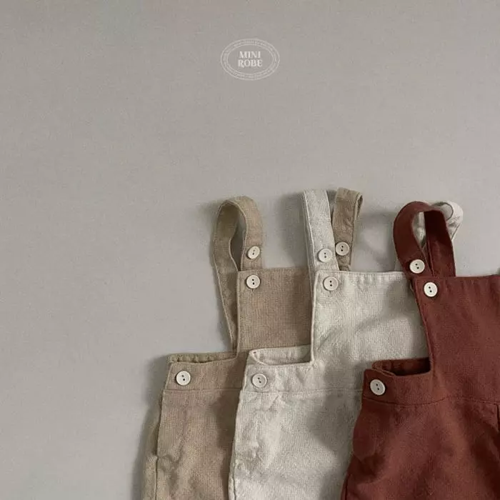 Mini Robe - Korean Baby Fashion - #babygirlfashion - Bebe Lego Dungarees