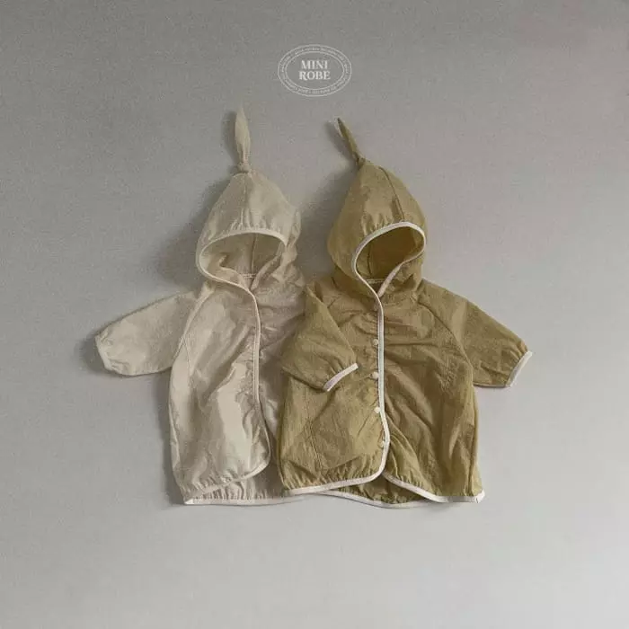 Mini Robe - Korean Baby Fashion - #babygirlfashion - Bebe Ggoggal Windbreaker