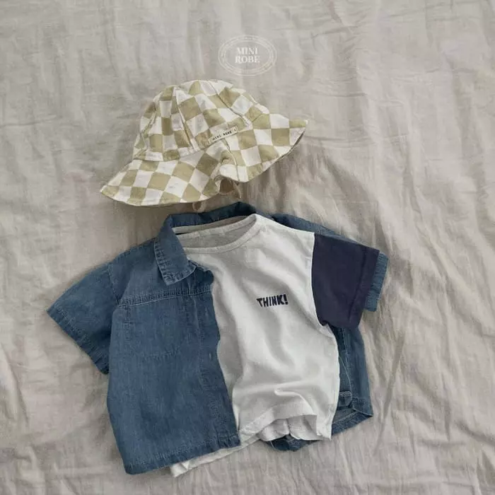 Mini Robe - Korean Baby Fashion - #babygirlfashion - Bebe Lego Bucket Hat - 9