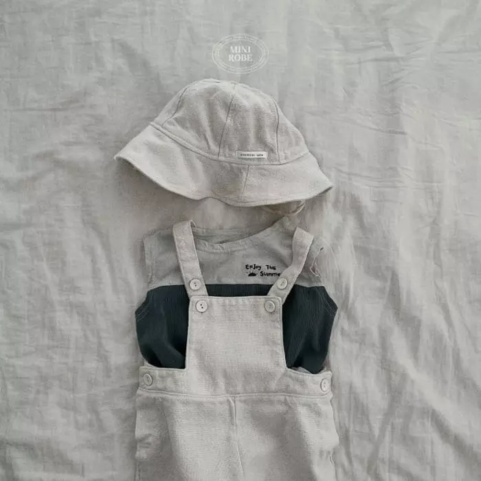 Mini Robe - Korean Baby Fashion - #babylifestyle - Bebe Lego Bucket Hat - 10