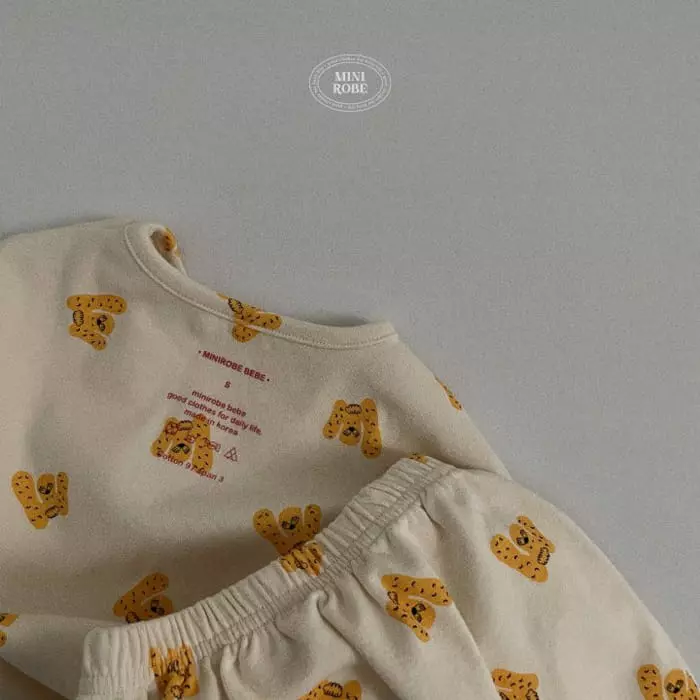 Mini Robe - Korean Baby Fashion - #babyoninstagram - Bebe Monchi Tee - 10