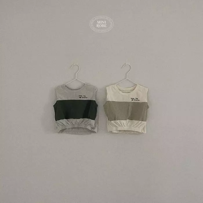 Mini Robe - Korean Baby Fashion - #babyoninstagram - Bebe Pigment Color Tee - 6