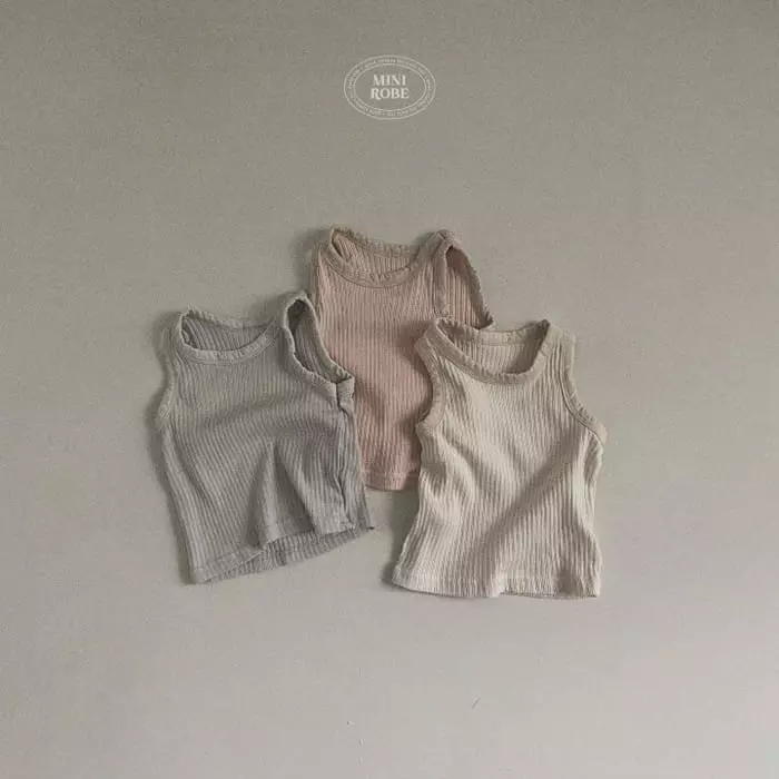 Mini Robe - Korean Baby Fashion - #babyoninstagram - Bebe Mango Sleeveless