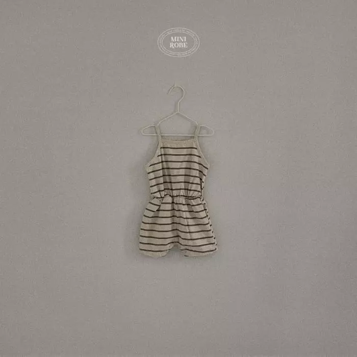 Mini Robe - Korean Baby Fashion - #babyoninstagram - Bebe Sugar Sleeveless Bodysuit - 4
