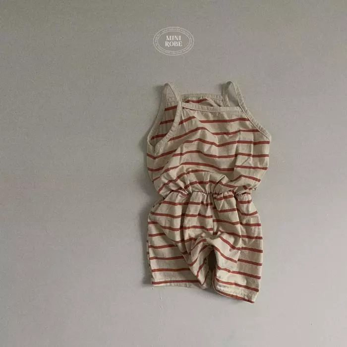 Mini Robe - Korean Baby Fashion - #babyoutfit - Bebe Sugar Sleeveless Bodysuit - 5