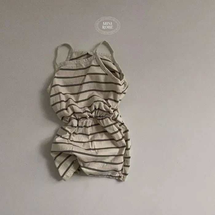 Mini Robe - Korean Baby Fashion - #babyoutfit - Bebe Sugar Sleeveless Bodysuit - 6