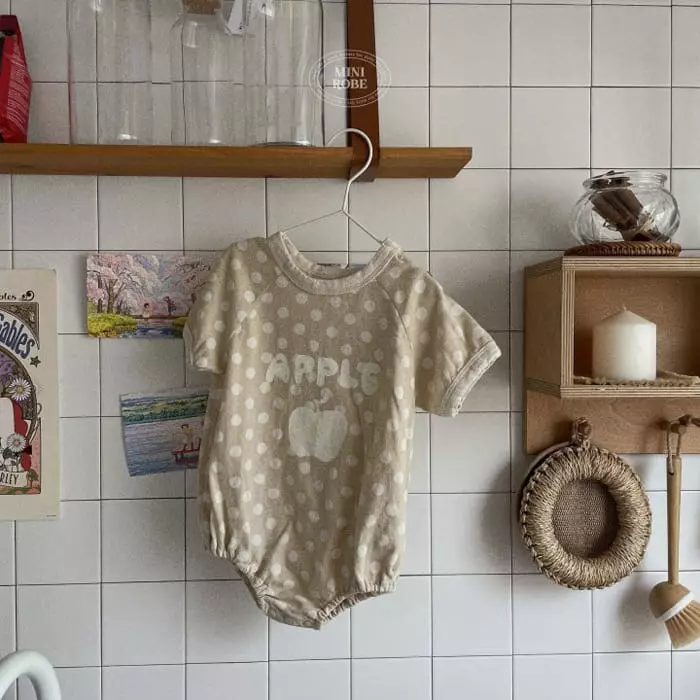 Mini Robe - Korean Baby Fashion - #babyoutfit - Bebe Babamba Bodysuit - 12