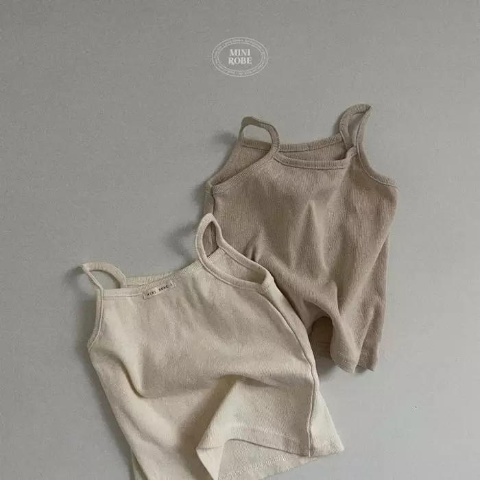 Mini Robe - Korean Baby Fashion - #babyoutfit - Bebe Chocolate Top Bottom Set - 11