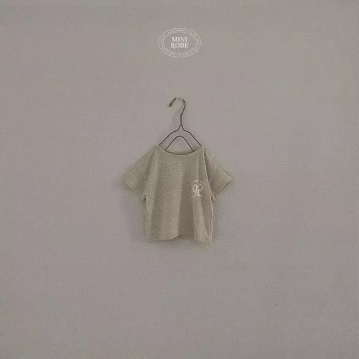 Mini Robe - Korean Baby Fashion - #babyoutfit - Bebe 92 Tee - 4