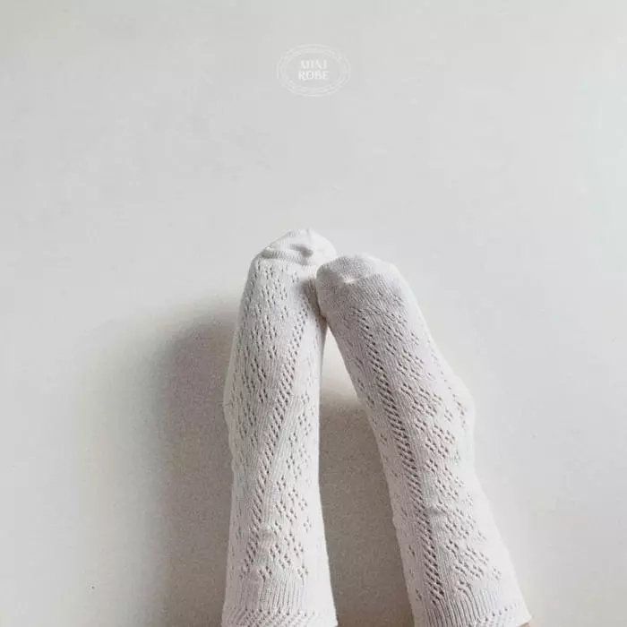 Mini Robe - Korean Baby Fashion - #babywear - Bebe Floral Socks Set - 11