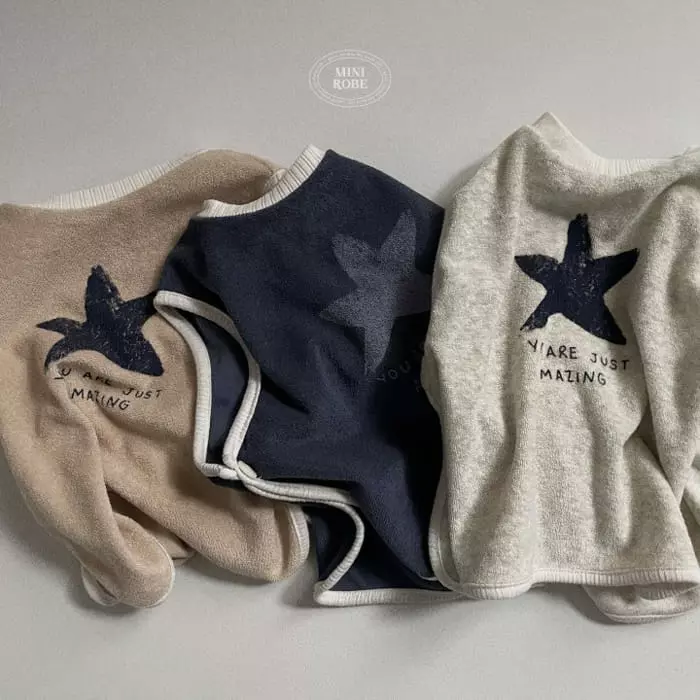 Mini Robe - Korean Baby Fashion - #babywear - Bebe Star Vest - 10