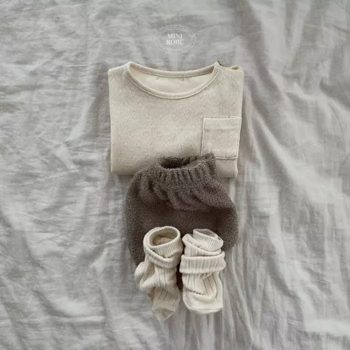 Mini Robe - Korean Baby Fashion - #babywear - Bebe Terry Bloomer - 11