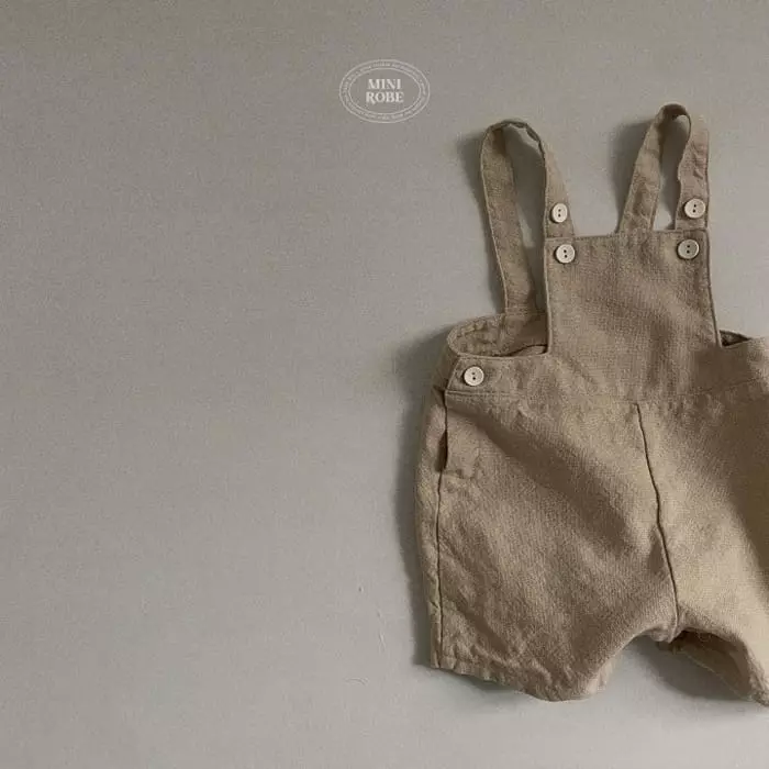 Mini Robe - Korean Baby Fashion - #babywear - Bebe Lego Dungarees - 7