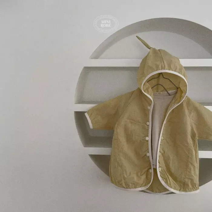 Mini Robe - Korean Baby Fashion - #babywear - Bebe Ggoggal Windbreaker - 7