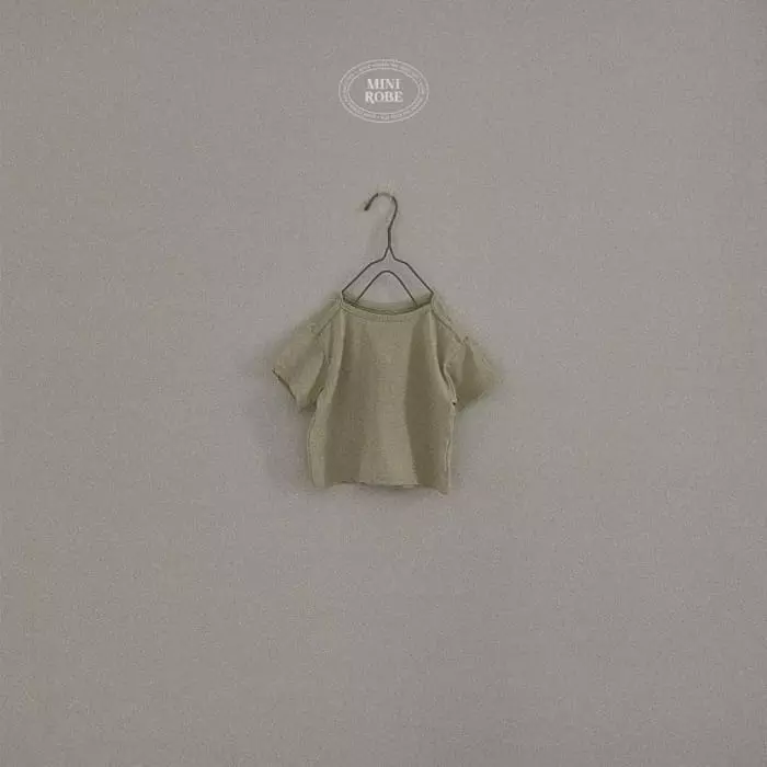 Mini Robe - Korean Baby Fashion - #babywear - Bebe Nana Piping Tee - 2