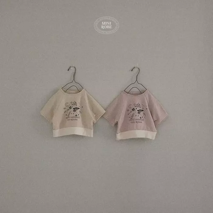 Mini Robe - Korean Baby Fashion - #onlinebabyboutique - Bebe Space Sweatshirt - 9