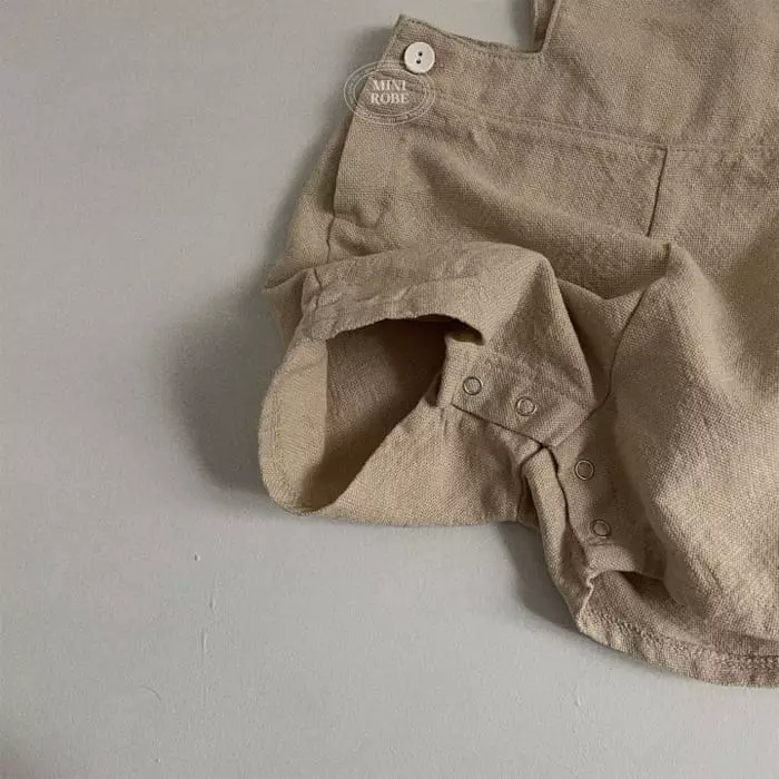Mini Robe - Korean Baby Fashion - #onlinebabyboutique - Bebe Lego Dungarees - 8