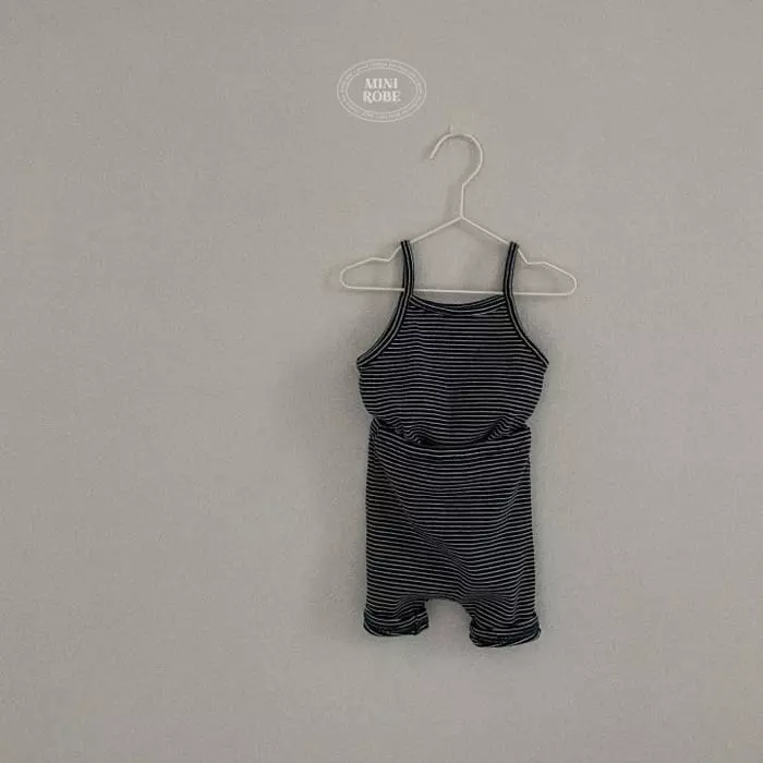 Mini Robe - Korean Baby Fashion - #onlinebabyboutique - Bebe Sleeveless Bottom Set - 9