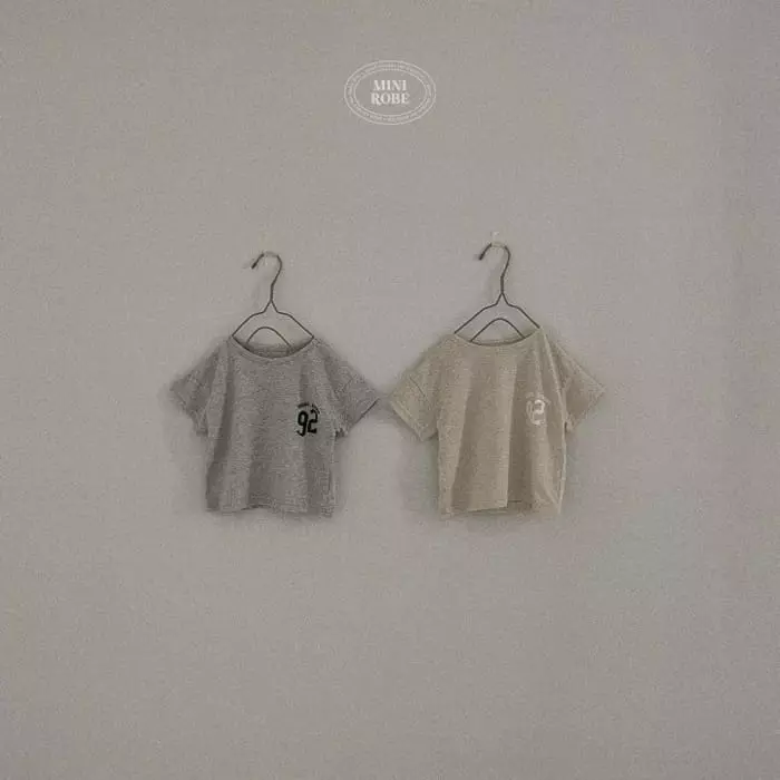 Mini Robe - Korean Baby Fashion - #onlinebabyboutique - Bebe 92 Tee - 6