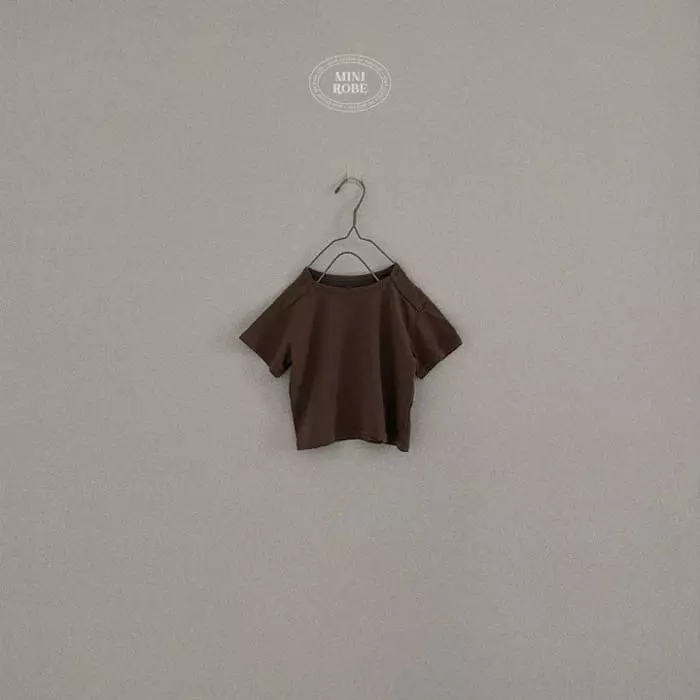 Mini Robe - Korean Baby Fashion - #onlinebabyboutique - Bebe Nana Piping Tee - 3