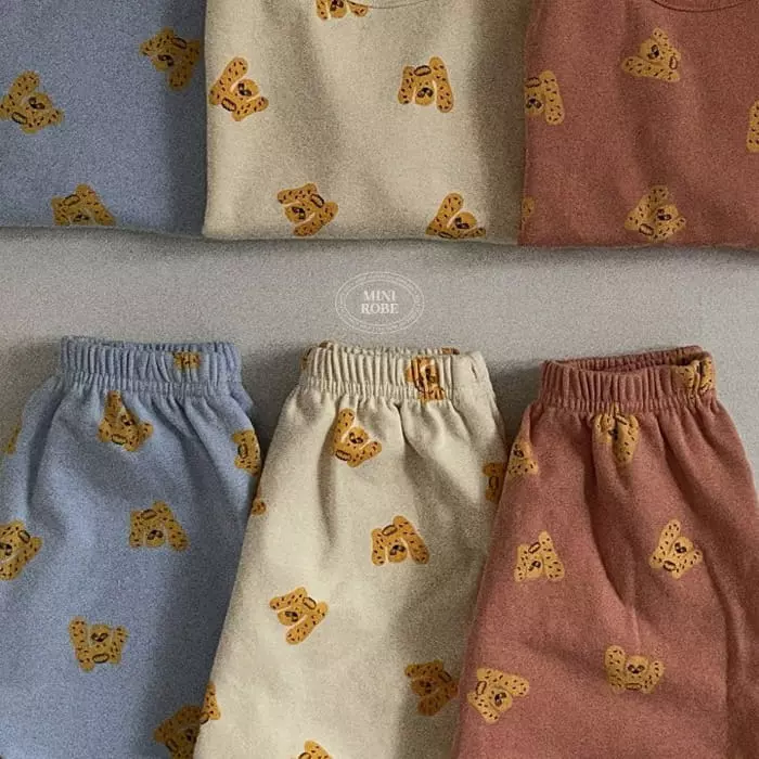 Mini Robe - Korean Baby Fashion - #onlinebabyshop - Bebe Monchi Tee