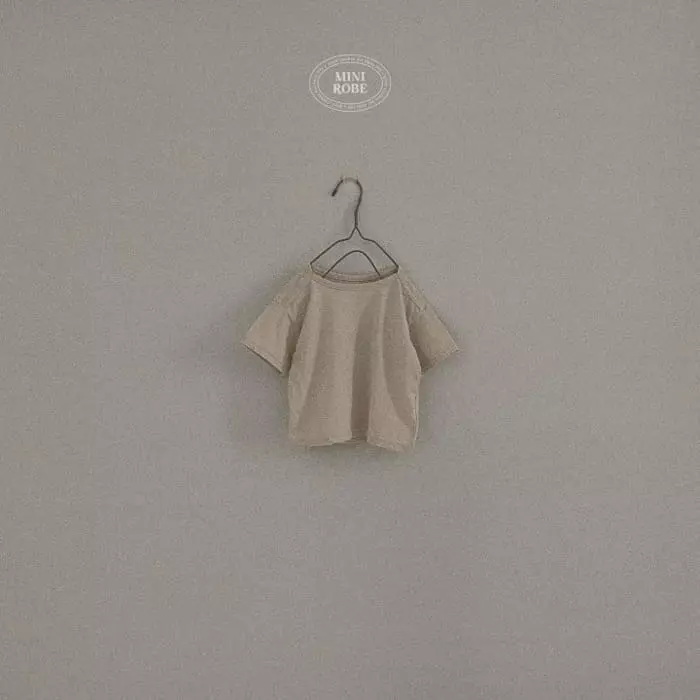 Mini Robe - Korean Baby Fashion - #onlinebabyboutique - Bebe Nana Piping Tee - 4