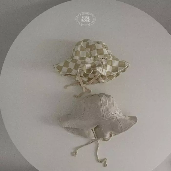 Mini Robe - Korean Baby Fashion - #onlinebabyshop - Bebe Lego Bucket Hat - 2