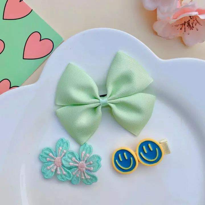 Mins - Korean Children Fashion - #fashionkids - Merona Hairpin Set - 2