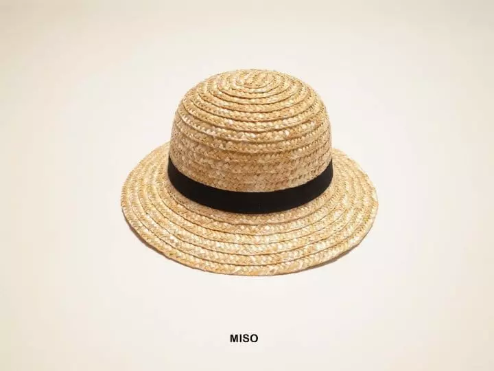 Miso - Korean Children Fashion - #kidzfashiontrend - Circle Straw Hat - 4