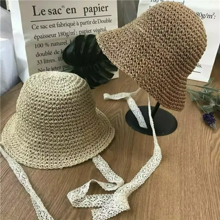 Miso - Korean Children Fashion - #childofig - Love Me Straw Hat - 2