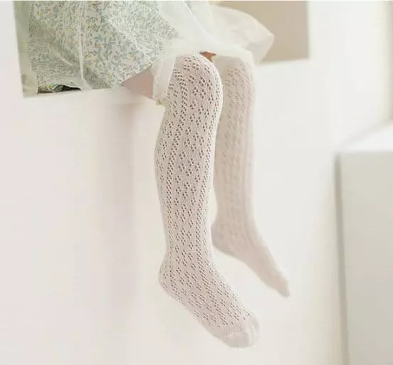 Miso - Korean Children Fashion - #childofig - Frill Knee Socks - 2