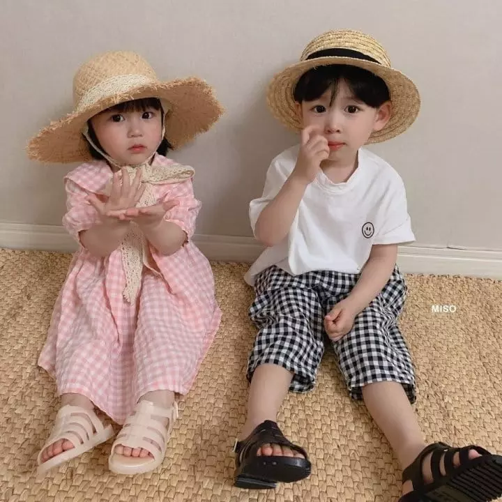 Miso - Korean Children Fashion - #kidzfashiontrend - Circle Straw Hat - 3
