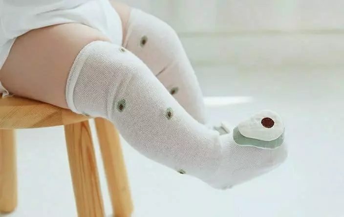 Miso - Korean Children Fashion - #prettylittlegirls - Fruit Mesh Half Tights - 6