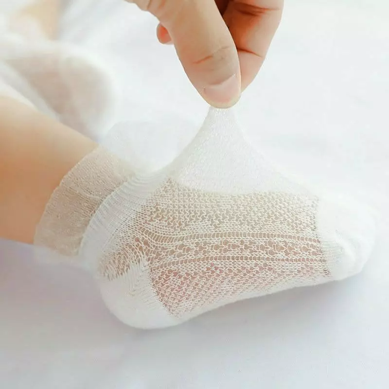 Miso - Korean Children Fashion - #prettylittlegirls - Mesh Les Socks - 2