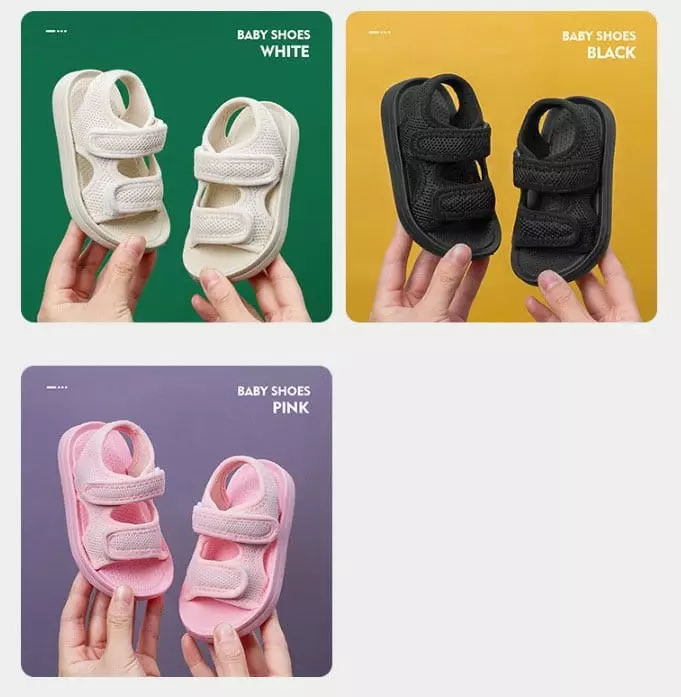 Miso - Korean Children Fashion - #stylishchildhood - Air Mesh Sandals - 5