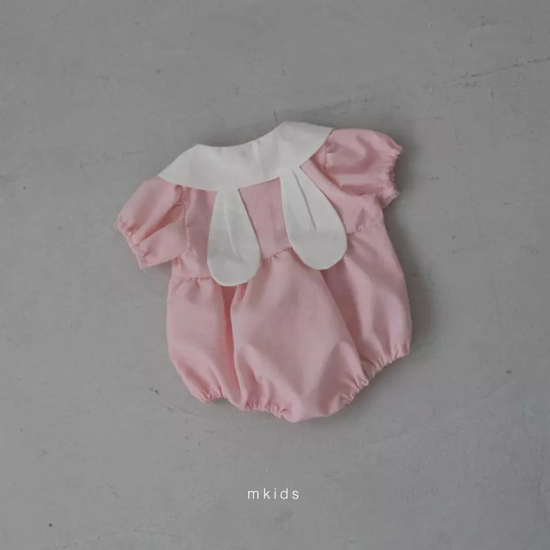 Mkids - Korean Baby Fashion - #smilingbaby - Rabbit Bodysuit - 4