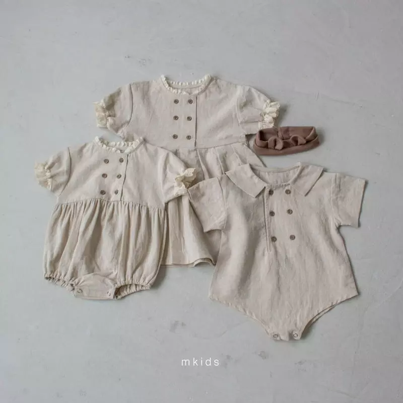 Mkids - Korean Baby Fashion - #babyboutique - Double Bodysuit - 7