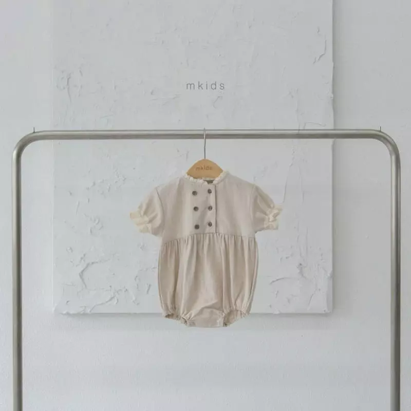 Mkids - Korean Baby Fashion - #babyboutique - Double Lace Bodysuit - 6