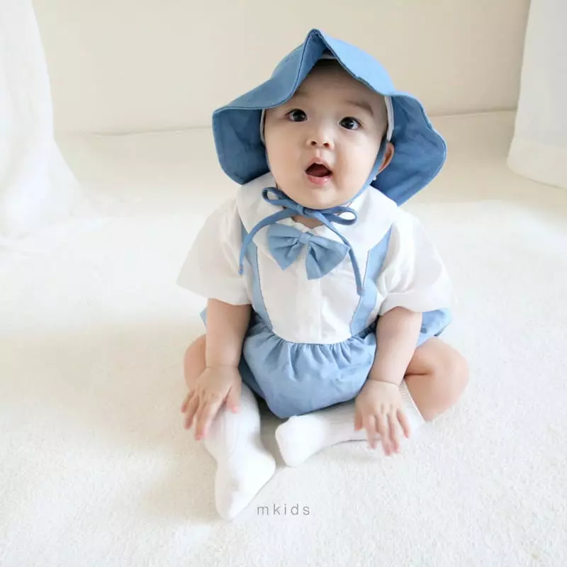 Mkids - Korean Baby Fashion - #babyboutiqueclothing - Dungarees Bodysuit - 5