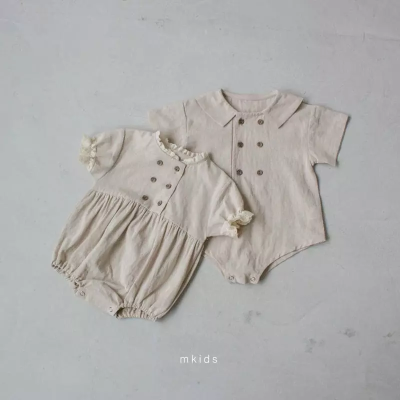 Mkids - Korean Baby Fashion - #babyclothing - Double Lace Bodysuit - 8