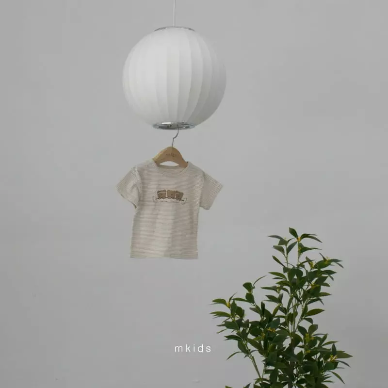 Mkids - Korean Baby Fashion - #babygirlfashion - Babel Bear Tee - 2