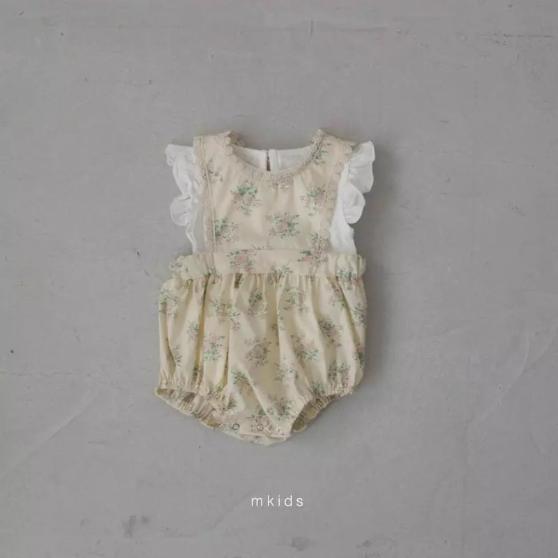 Mkids - Korean Baby Fashion - #babygirlfashion - Apron Bodysuit - 6