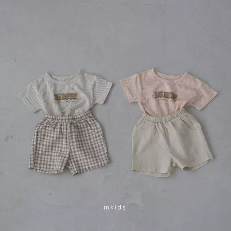 Mkids - Korean Baby Fashion - #babylifestyle - Babel Bear Tee - 3