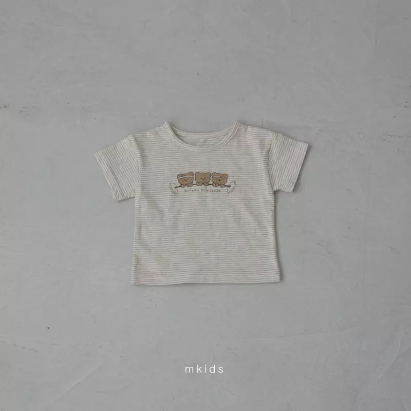 Mkids - Korean Baby Fashion - #babyootd - Babel Bear Tee - 5