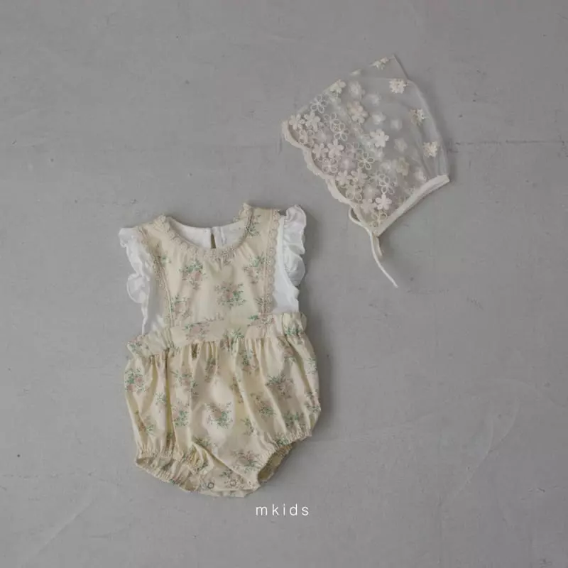 Mkids - Korean Baby Fashion - #babyoutfit - Apron Bodysuit - 11