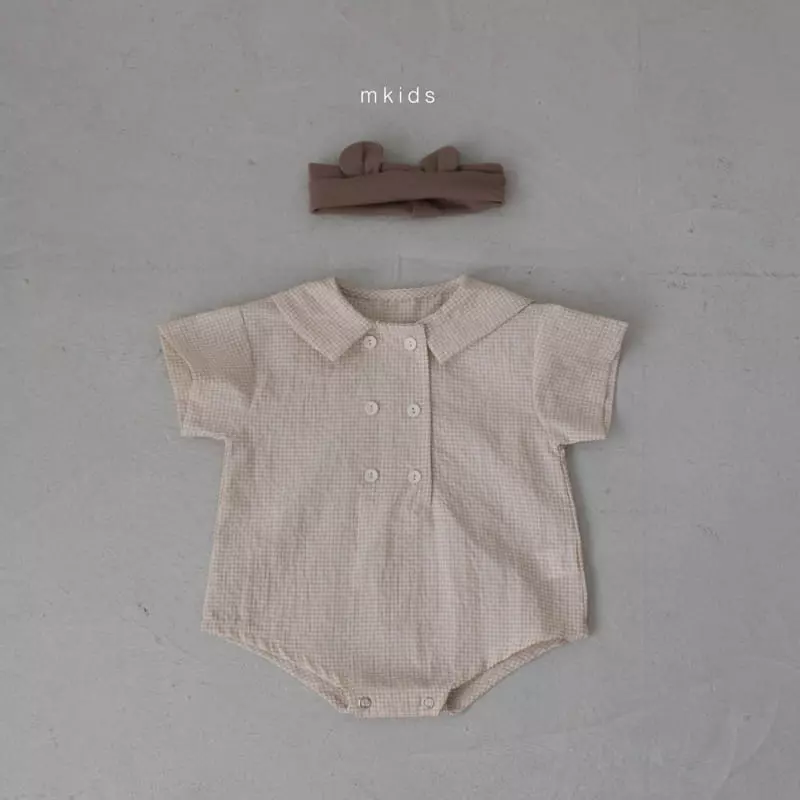 Mkids - Korean Baby Fashion - #babyoutfit - Double Bodysuit
