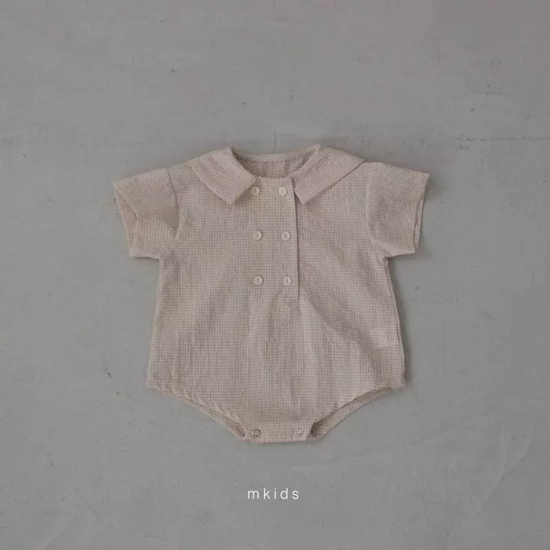 Mkids - Korean Baby Fashion - #babyoutfit - Double Bodysuit - 2