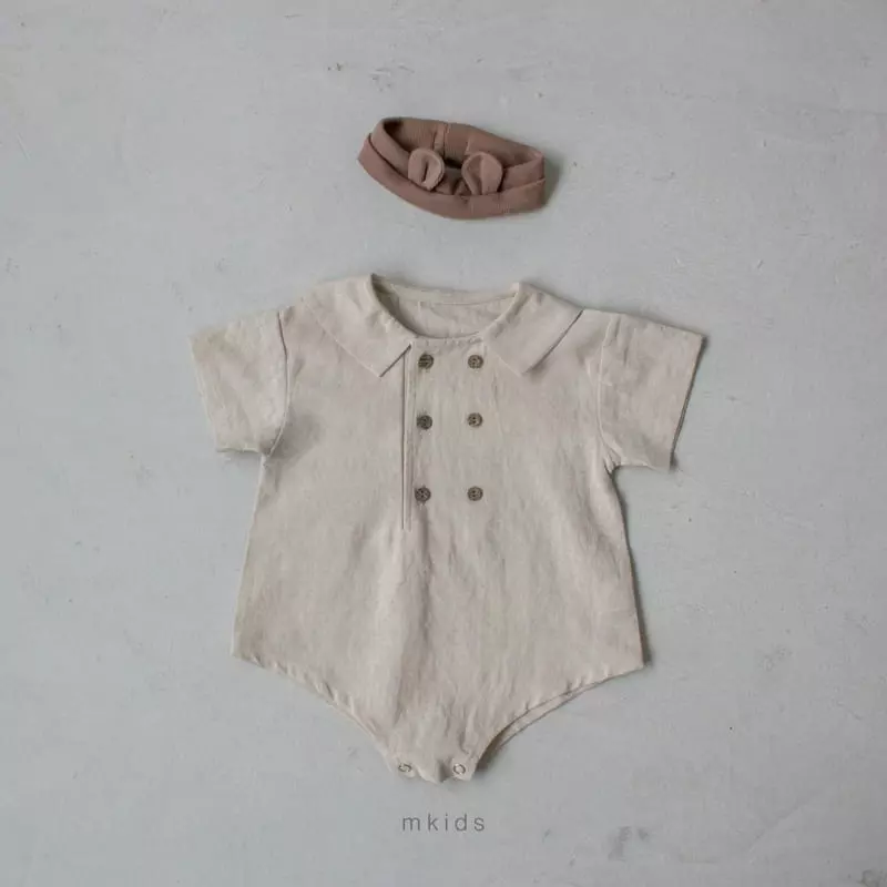 Mkids - Korean Baby Fashion - #babywear - Double Bodysuit - 3