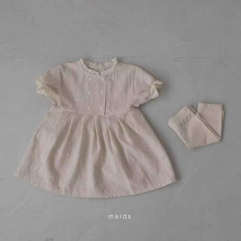 Mkids - Korean Baby Fashion - #onlinebabyboutique - Summer Capri Leggings - 3