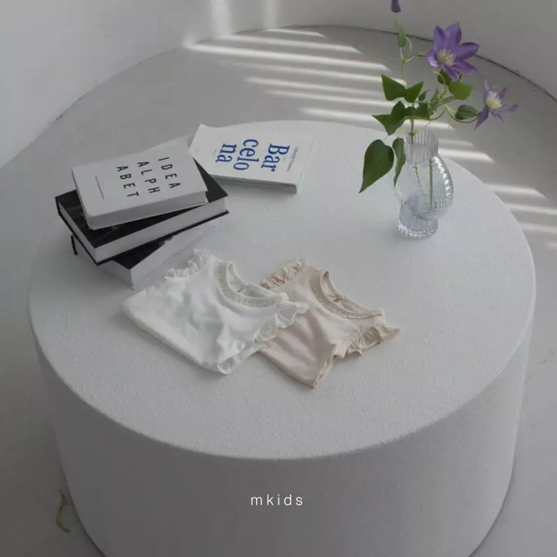 Mkids - Korean Baby Fashion - #onlinebabyshop - Frill Tee - 9